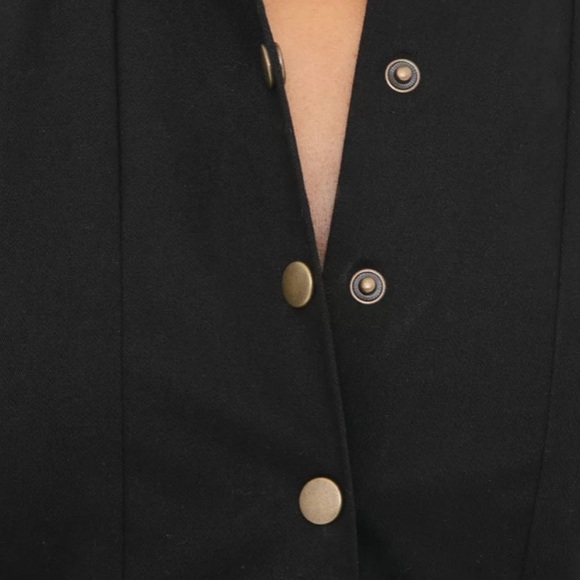 Black Claiborne Dress POMANDER PLACE - Picture 4 of 14